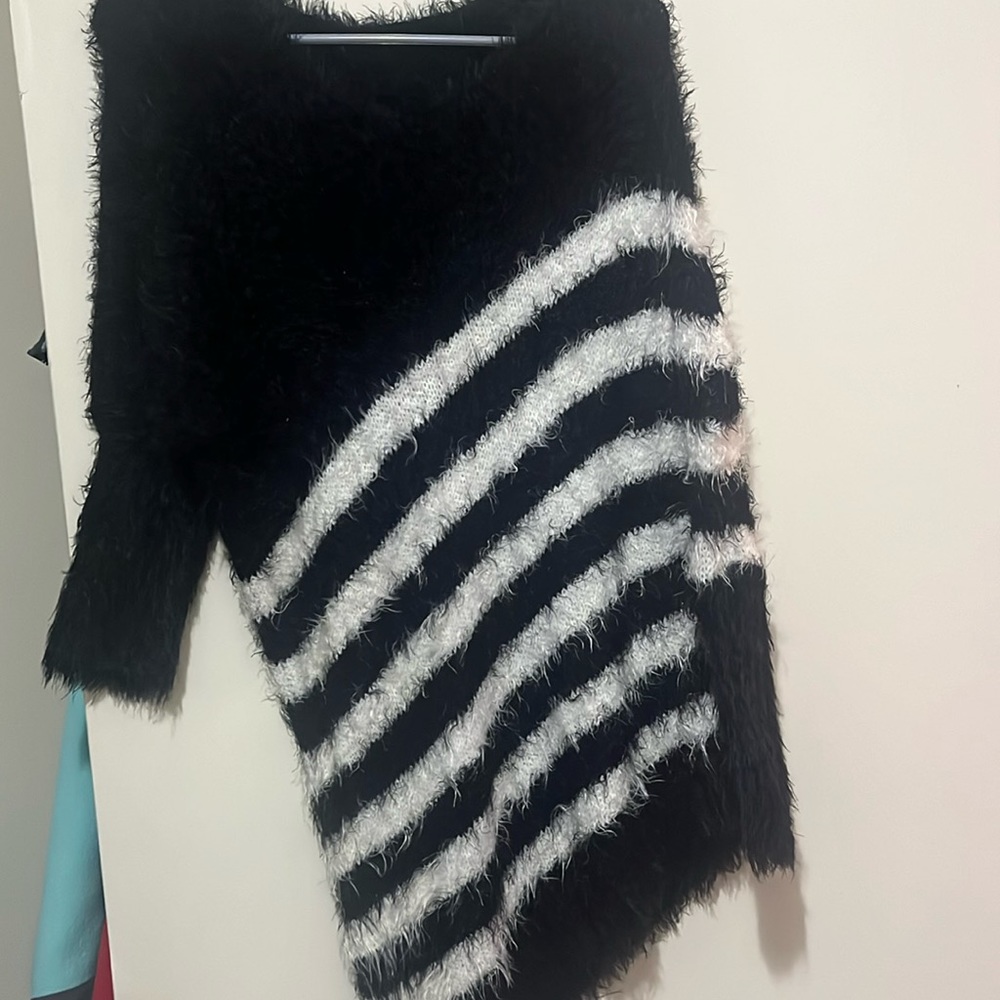 Asymmetrical sweater